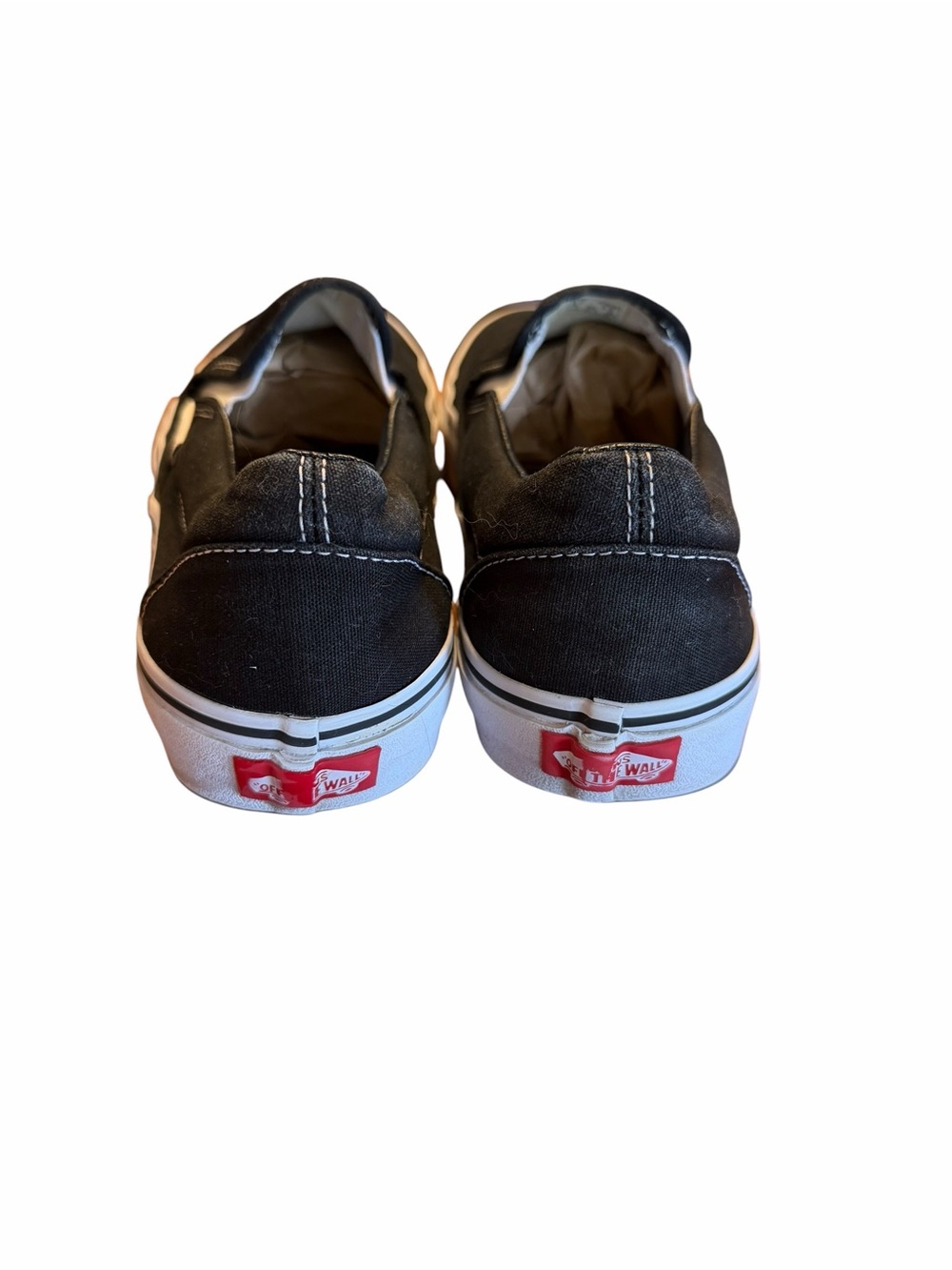 Vans Classic slip on Black skate streetwear Sneakers Unisex Womens 9.5 / Mens 8 - Picture 4 of 6